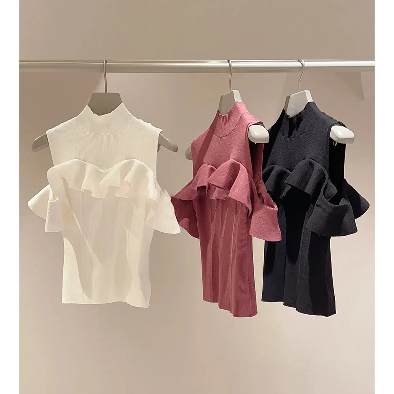 【HUECLOSET】Chillin Collar Over Knit★Unisex★送料・関税込 送料込] Huecloset◇Chillin Collar Over Knit (4 colors) (HUE