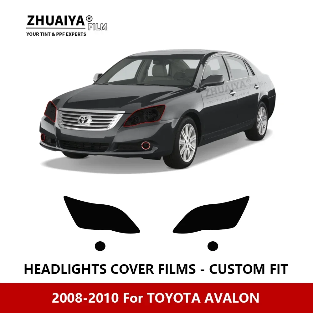 

For TOYOTA AVALON 2008-2010 Car Exterior Headlight Anti-scratch PPF precut Protective film Repair film Car stickers Accessories