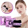 100pcs Bamboo Blotting Papers With Makeup Puff Mirror Refreshing Portables Oil Control Tool Kit Facial Oil Absorbing Sheets Care