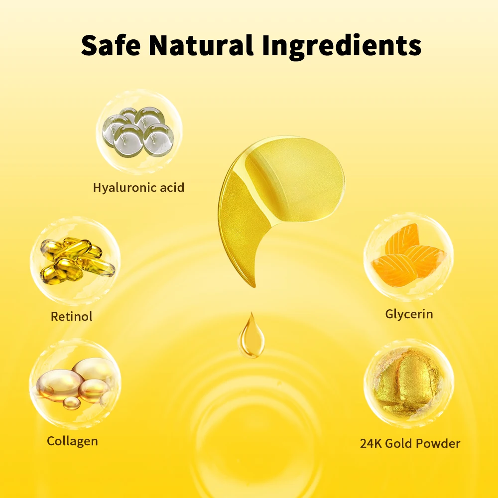 Рисунок 3 - 5 пар, Коллагеновые патчи для области вокруг глаз