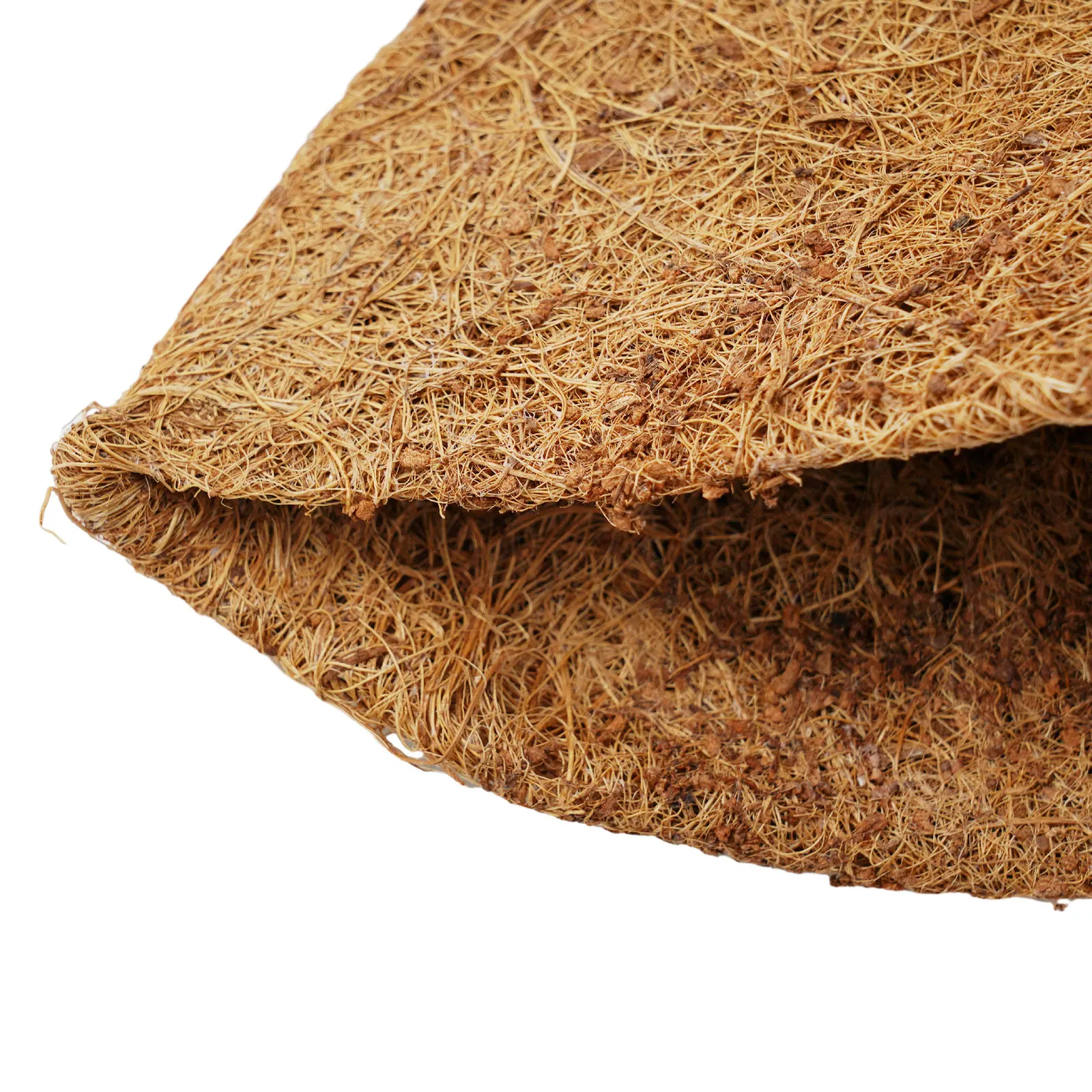 Round Hanging Basket Coconut Mat Coco Liner 1PCS for Home Gardening Wedding Decor
