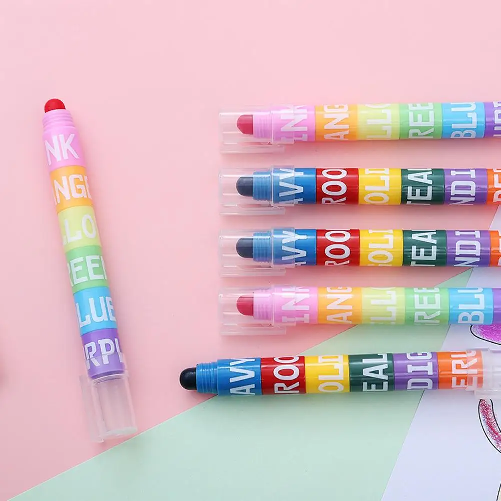 Мини-маркеры в стиле Библии, 6 цветов, винтажные маркеры карамельных цветов, хайлайтер, пастельный гель, гелевые хайлайтеры, сухие хайлайтеры M7T5