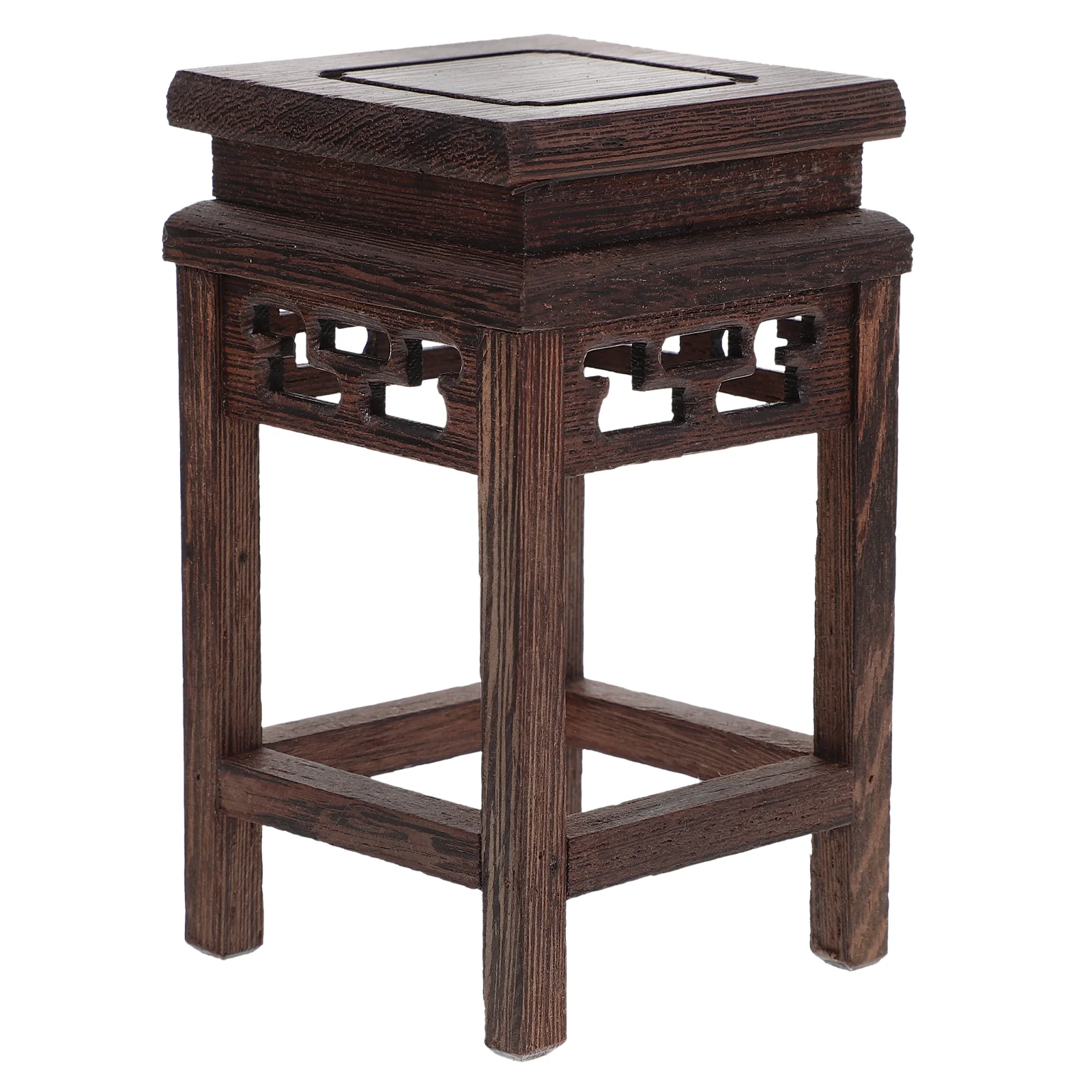 

Base Crafts Stand Wooden Planter for Home Storage Rack Decor Vase Display Flower Pot Holder Shelves