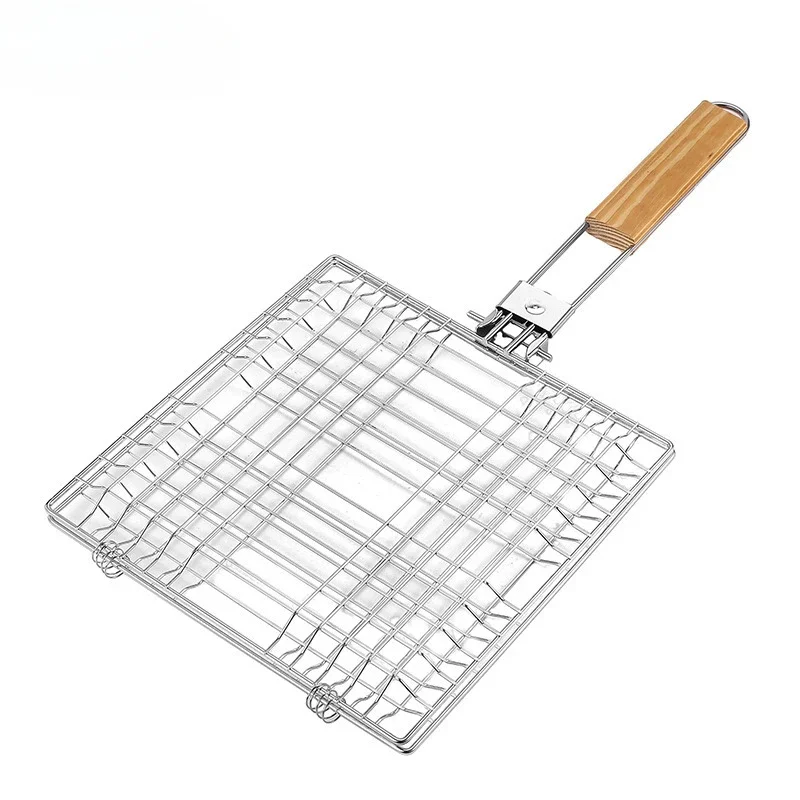 BBQ Non-Stick Grilling Basket Grill Mesh Mat Meat Vegetable Steak Picnic Party Barbecue Tool Heat Resistant Grill Sheet Liner