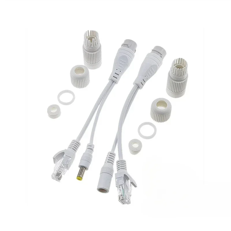 POE Cable Passive Power Over Ethernet Adapter Splitter Injector Power Supply Module 12-48v for IP Camera Cables