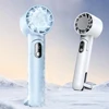 Handheld Fan with Semiconductor Refrigeration Cooling Fan 4000mAh USB Rechargeable Mini Portable Hanging Neck Fan for Outdoor 1