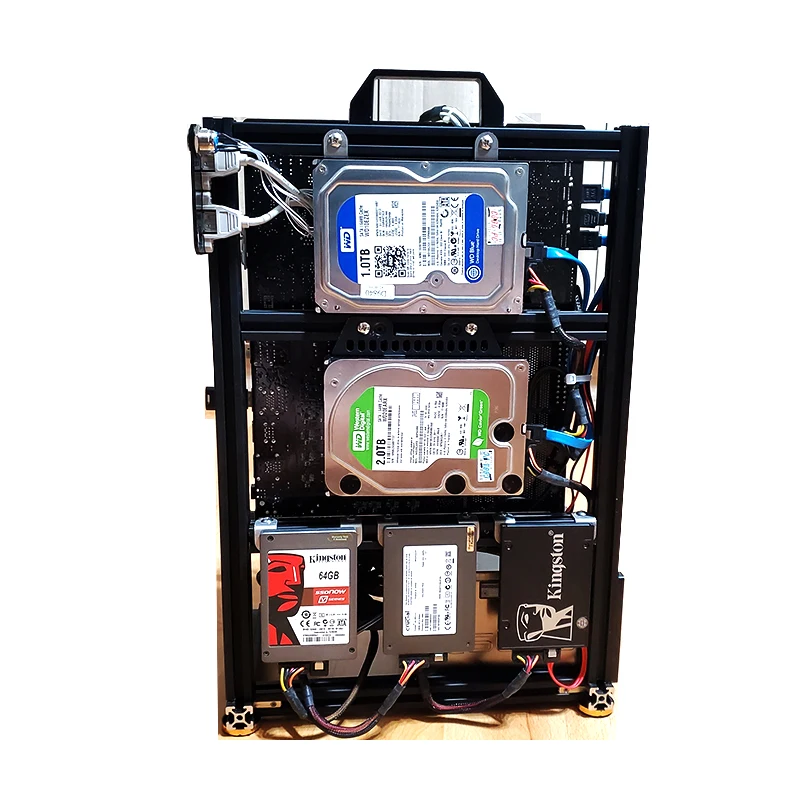 Vertical PC Case, Open Frame Rack, Refrigerador