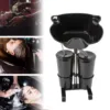 Mobile Hair Wash Basin Height Adjustable For Salon Spa Portable Shampoo Basin with 2 Water Buckets 2