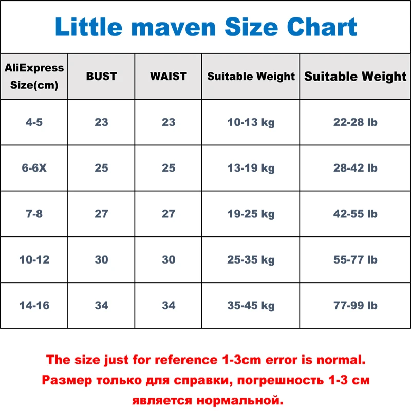 ملابس سباحة للفتيات من Little maven 2026 بيكيني جم...