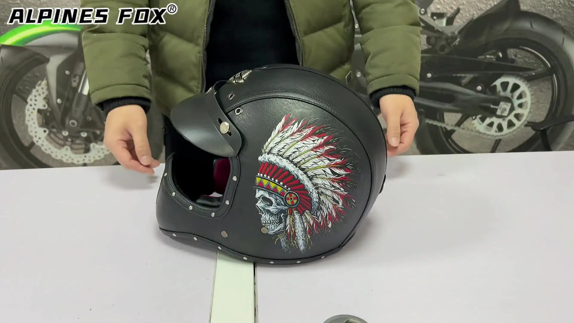 Indian インディアン モーターサイクル OIM-021 ジェットヘルメット 1422983145.jpg?1639199819