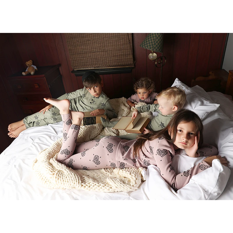 Cozy Winter Thick Cotton Kids & Family Matching Pajama Set