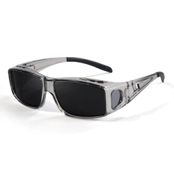 CRIXALIS Polarized Night Vision Anti - Glare Glasses with UV400 Protection (Grey)