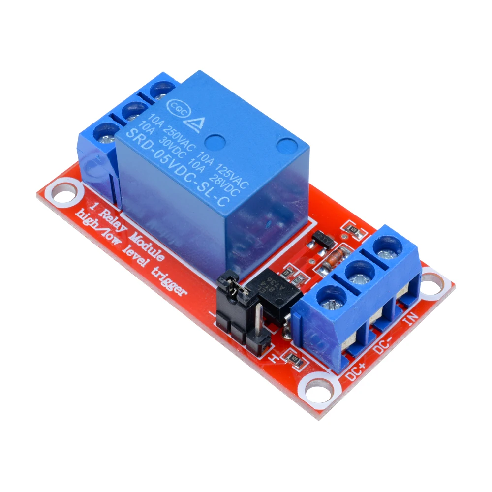 5V 12V 24V Low-level Trigger 1 Channel Relay Module Optocoupler Isolation PLC Control Drive Board Dropshipping