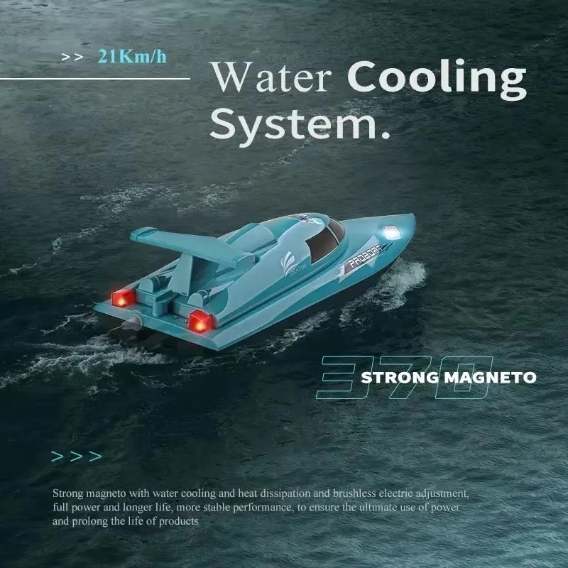 WL911-A RC قارب 2.4Ghz 21KM/H فرش عالية السرعة سبا...