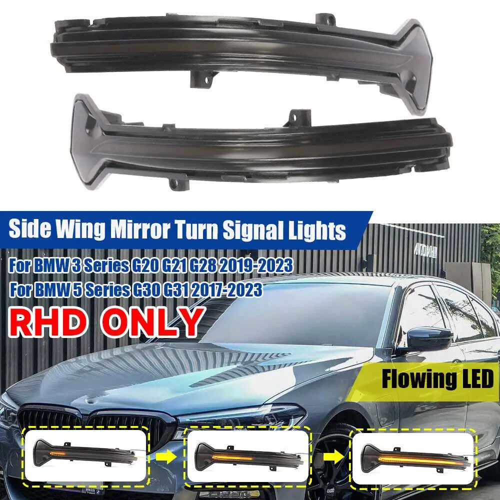

5678 серии, стреймер, динамическая Φ, подходит для BMW 5 серии G30 G31 3 Ser G20 G21 G28