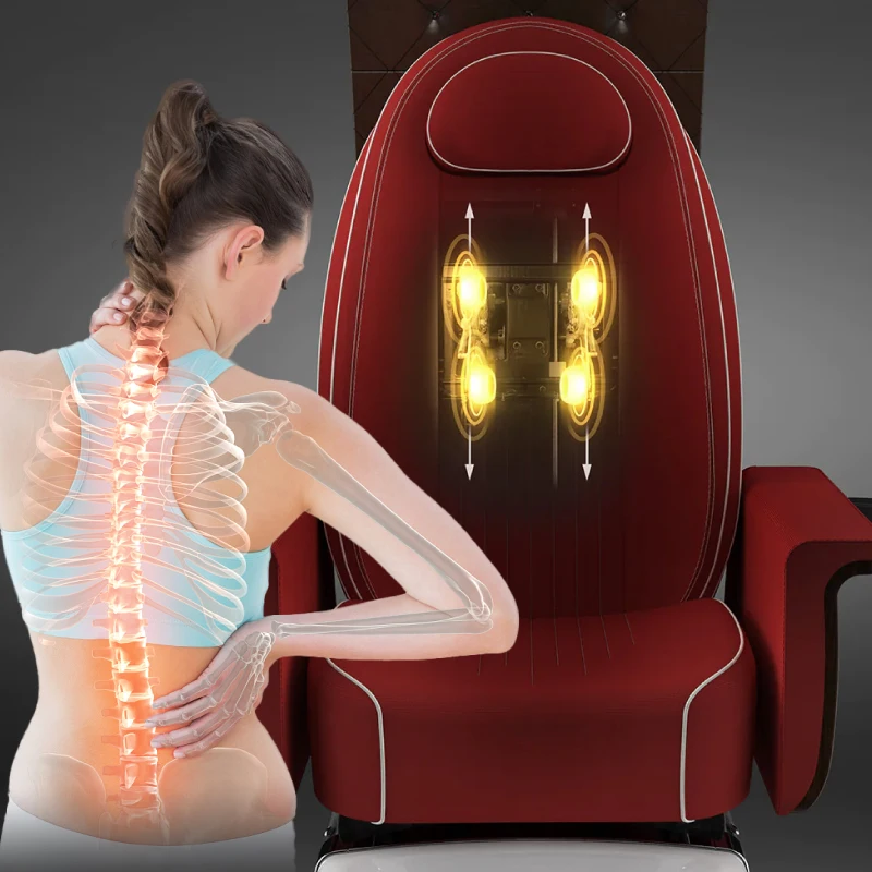 Luxury Modern Throne Professional High Back Foot Spa Massage Manicure Pedicure chairs For Nail Salon