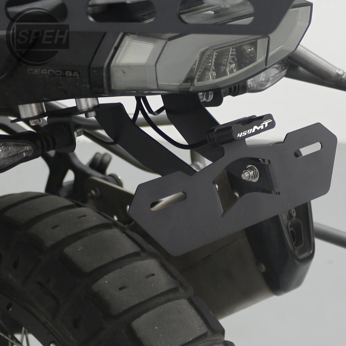 CFMOTO CF MOTO 450MT 테일 티디 펜더 엘리미네이터 번호판 브래킷 번호판 홀더 지지대 오토바이 액세서리
