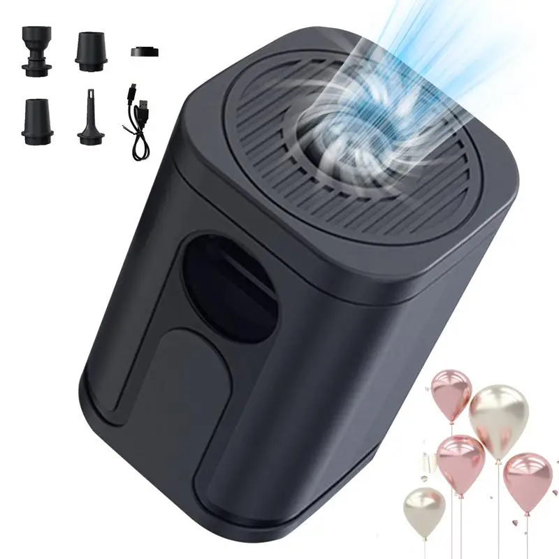 Electric Air Pump Inflator Battery Rechargeable Air Compressor Portable for PVC Boat Mattress Inflatable Swimming Pool Raft Bed air pump