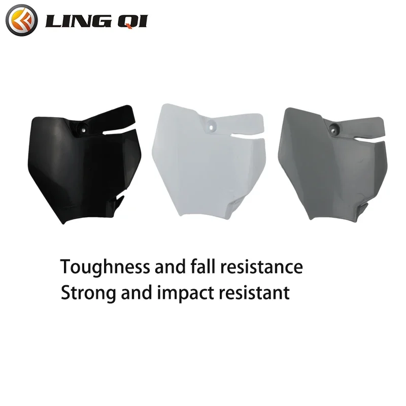 Motorcycle KT 65 Front Number Plate Plastic Dust Fender Cover For KT65 Motocross Dirt Pit Bike Accessories