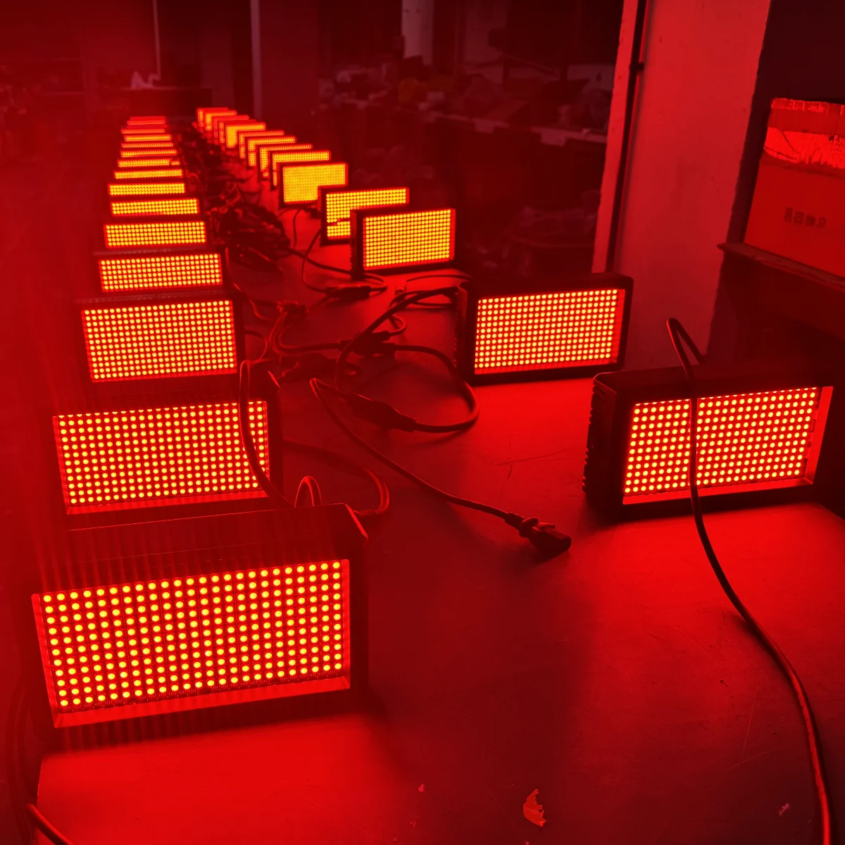 미니 LED 스트로브 포함 무선 컨트롤러, DJ 워시 바, 무대 조명 효과, RGB 3in 1, 48 파티션, DMX 슈퍼 브라이트, 60W