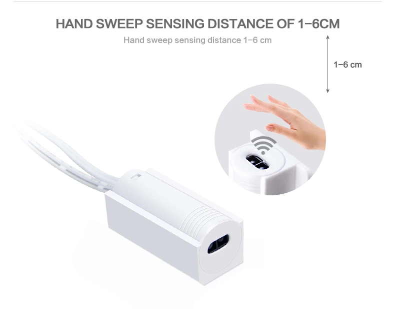 Description Picture 4 of itemHand Sweep Motion Sensor Switch DC 12V Light Switch Home Lighting Accessory Hand Waving On Off Work With LED Bar LED Strip