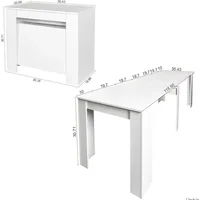 Dining Tables,Multifunctional expandable console table to save space indoors,kitchen dining table Dining Room Furniture 2