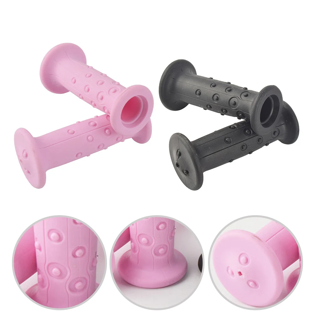 Bike Bicycle Handle Bar Grips Anti-Slip Waterproof Tricycle Scooter Handlebar For Kids Child Cycling 19mm Handle Bars 1 Pair