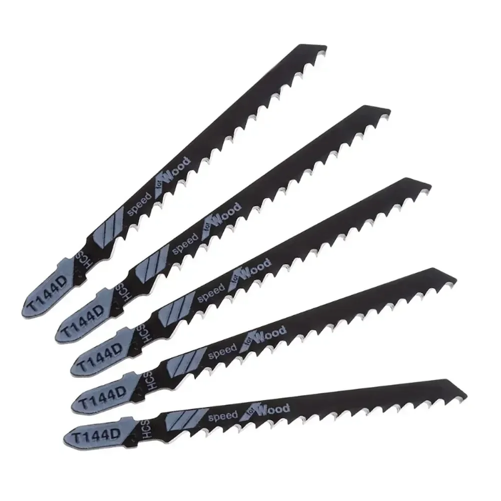 HCS JigSaw Blade Kit T144D/T244D High Speed Jig Saw Blades 10Pcs/set for Wood Metal Board Plastic Cutting Saw Blade Power Tools