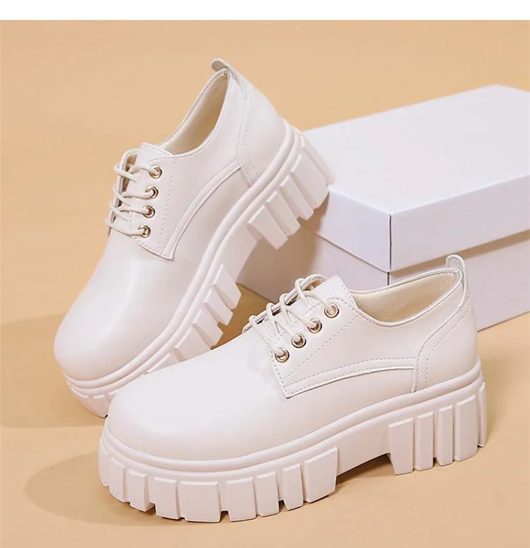 Shoes Women 2022 New Sneakers Plus Size Platform Sneakers Fashion Women's Casual Shoes Sneakers Ankle Lace-Up Mujer Shoes Woman