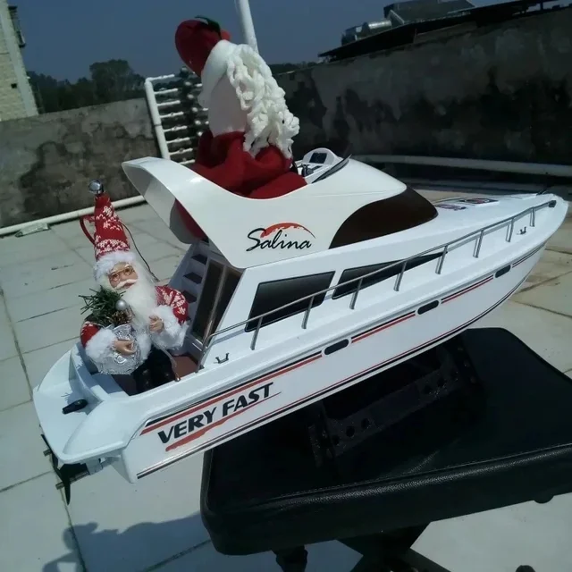 2024 New Henglong 3867 Remote Control Speedboat Luxury Version Yacht High-Speed Remote Control Boat Model Kid'S Outdoor Toy Gift 6