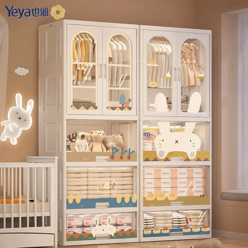 Children's Cabinet Wardrobe For Baby Clothes Baby Closet Storage Cabinet Closet Guarda Roupa Infantil Children's Wardrobe