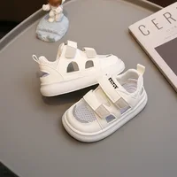 New Summer Breathable Mesh Shoes Children Sport Shoes Boys Girls Hollow Out Skate Cool Fashion Baby Children Sandals 6