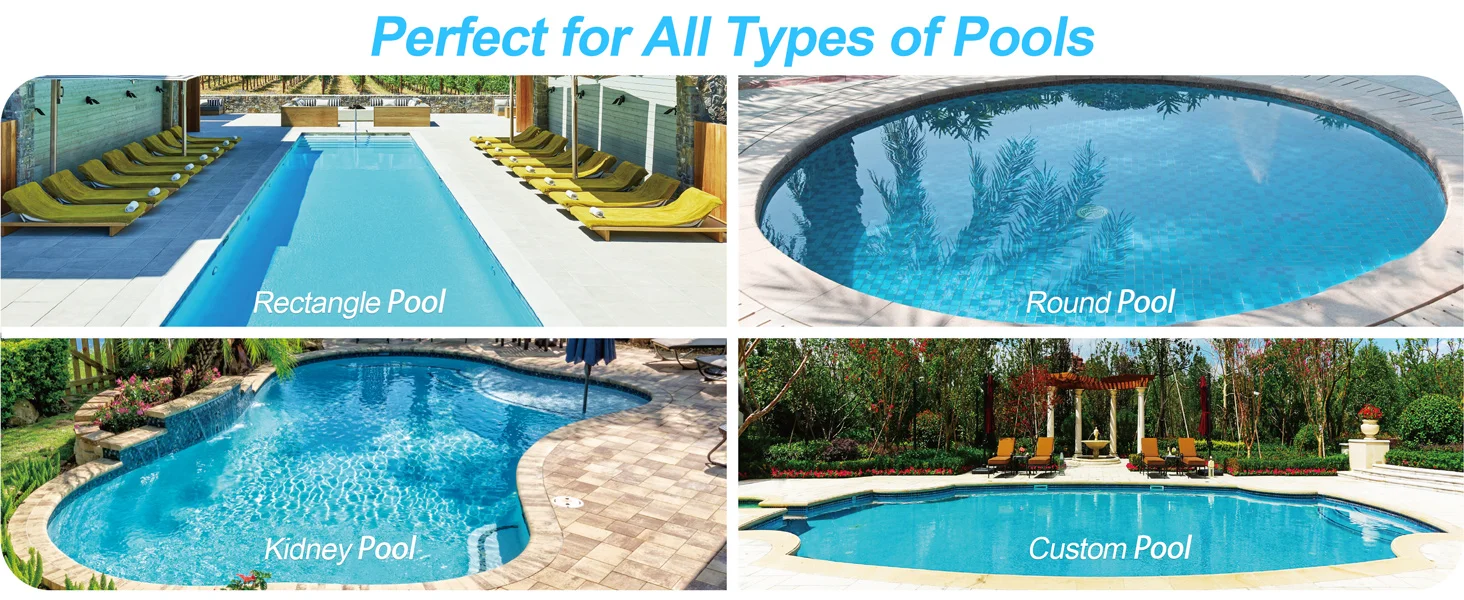 dual charging pool cleaner
