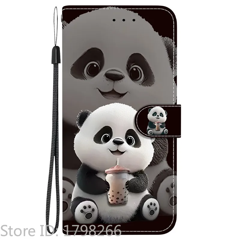 Elegant Colored Flower Wallet Phone Case - Magnetic Flip Leather Cover with Cute 3D Pattern