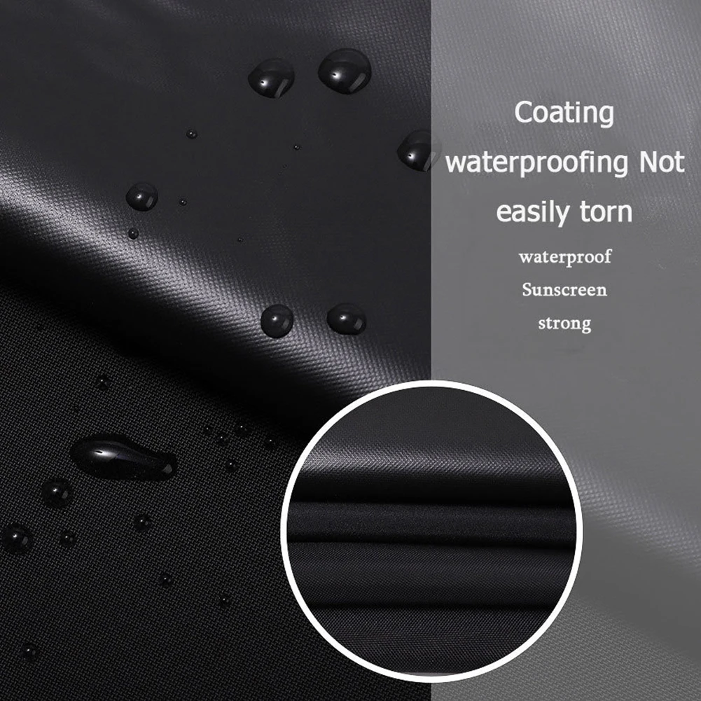 420D Oxford-Anhängerplane mit reflektierenden Streifen, wasserdichte und winddichte LKW-Überdachung, Anti-UV-Abdeckung – Detail 7