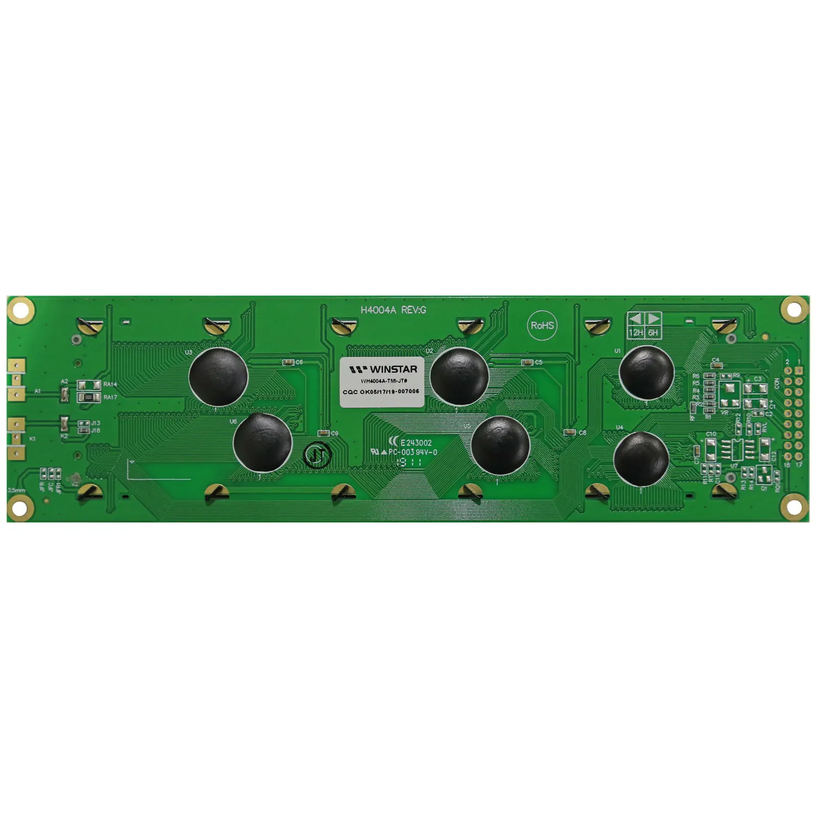 1PCS 5V WH4004A-TMI-JT# LCD Module Blue Color ST7066 EQV Chip Parallel Port WH4004A1 Display
