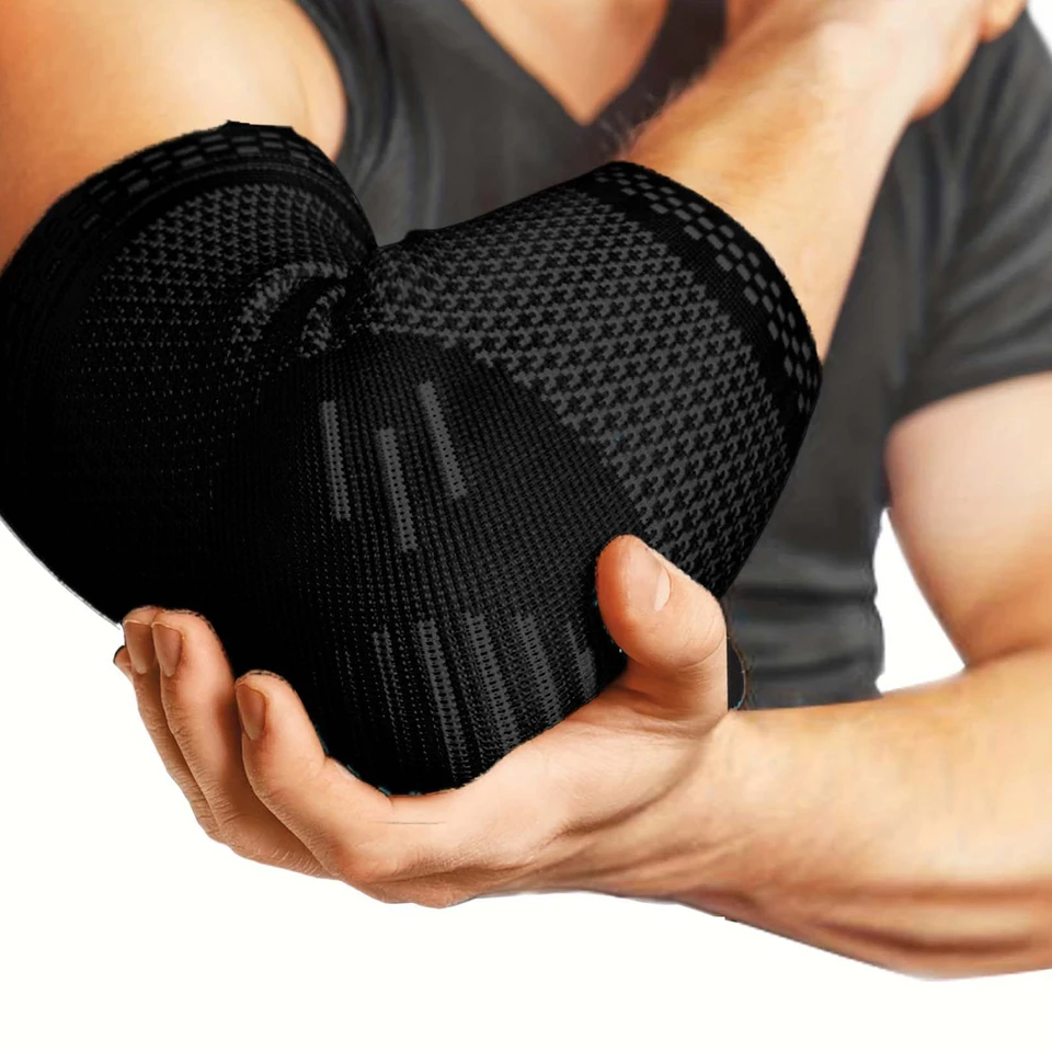 Elbow Compression Sleeve for Pain Relief and Support