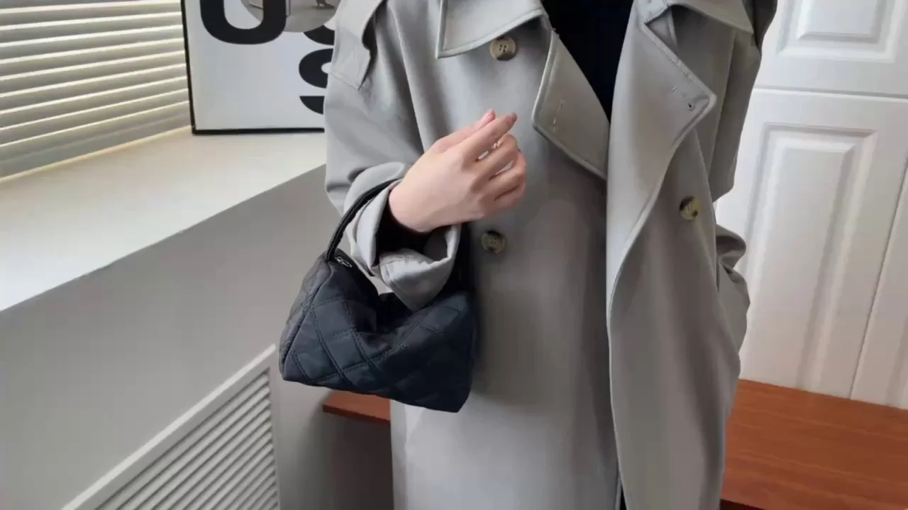 

Женские сумочки, ромбовидный клетчатый Кошелек для монет, стеганая Хлопковая сумка с вышивкой, Модная Портативная простая сумка на мягкой молнии