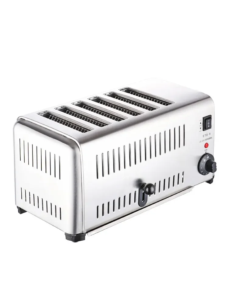 Toaster Commercial 4 Sheet 6 Sheet Hot Press Spit Driver Home Sandwich Breakfast Toaster 3