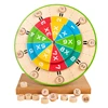 Montessori Math Multiplication Board Wooden Toy Multiplication Turntable Teaching Aids Early Education Learning Math Toy for Kid 1