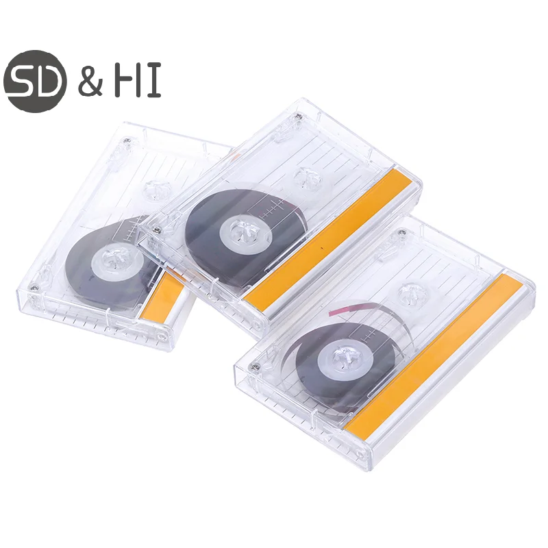 Audio Tape Recorder Standard Cassette Blank Tape 45/60/90 Minutes Magnetic Speech Music Recording