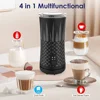 Fully Automatic Milk Frother Electric Hot and Cold for Making Latte Cappuccino Coffee Frothing Foamer Kitchen Appliances 400W 1