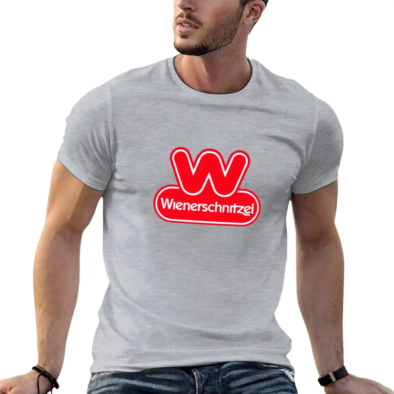 

Wienerschnitzel T-Shirt for a boy oversized plus sizes clothes for men