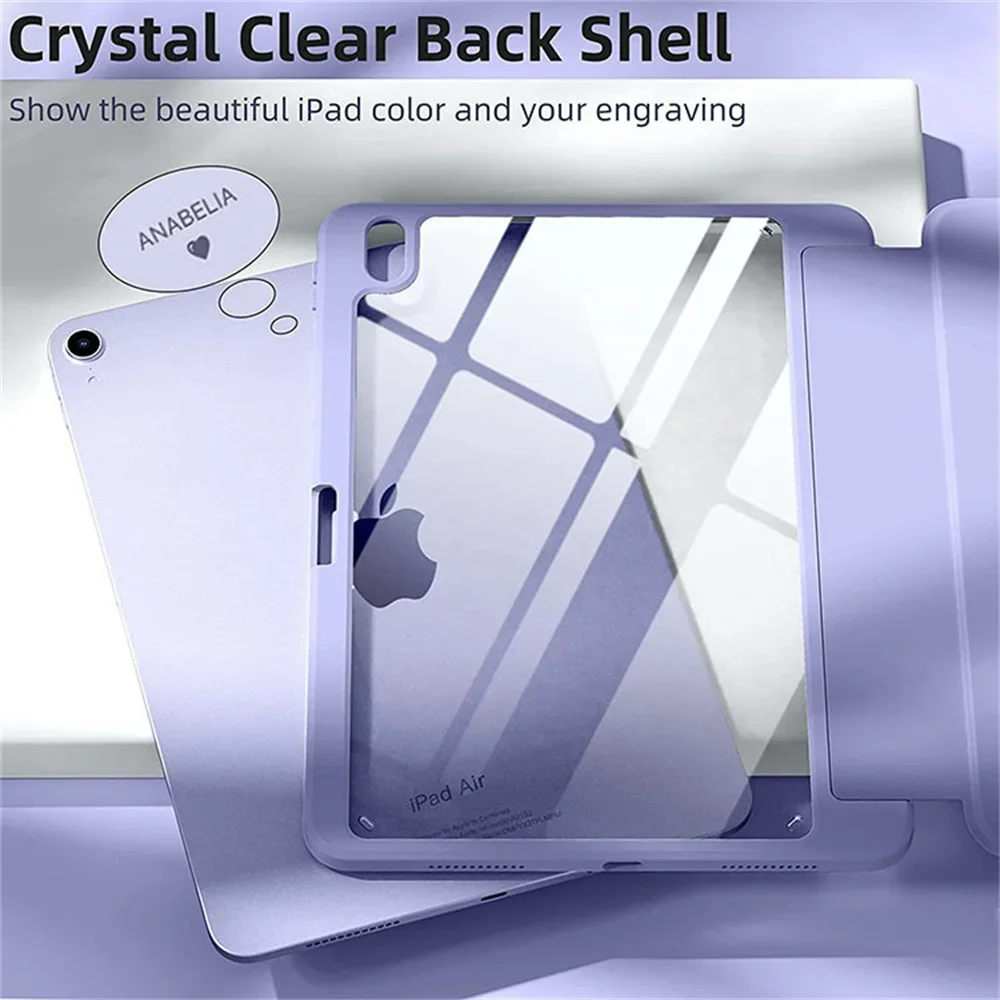 Sleek Fashion Tablet Case with Pencil Slot Cover