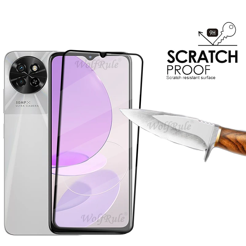 Full Cover 9H Tempered Glass Screen Protector with Edge-to-Edge Protection