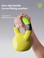 Mini Coated Kettlebell Solid Iron For Glute Workout Home Fitness Equipment Women Men Exercise Training Gear