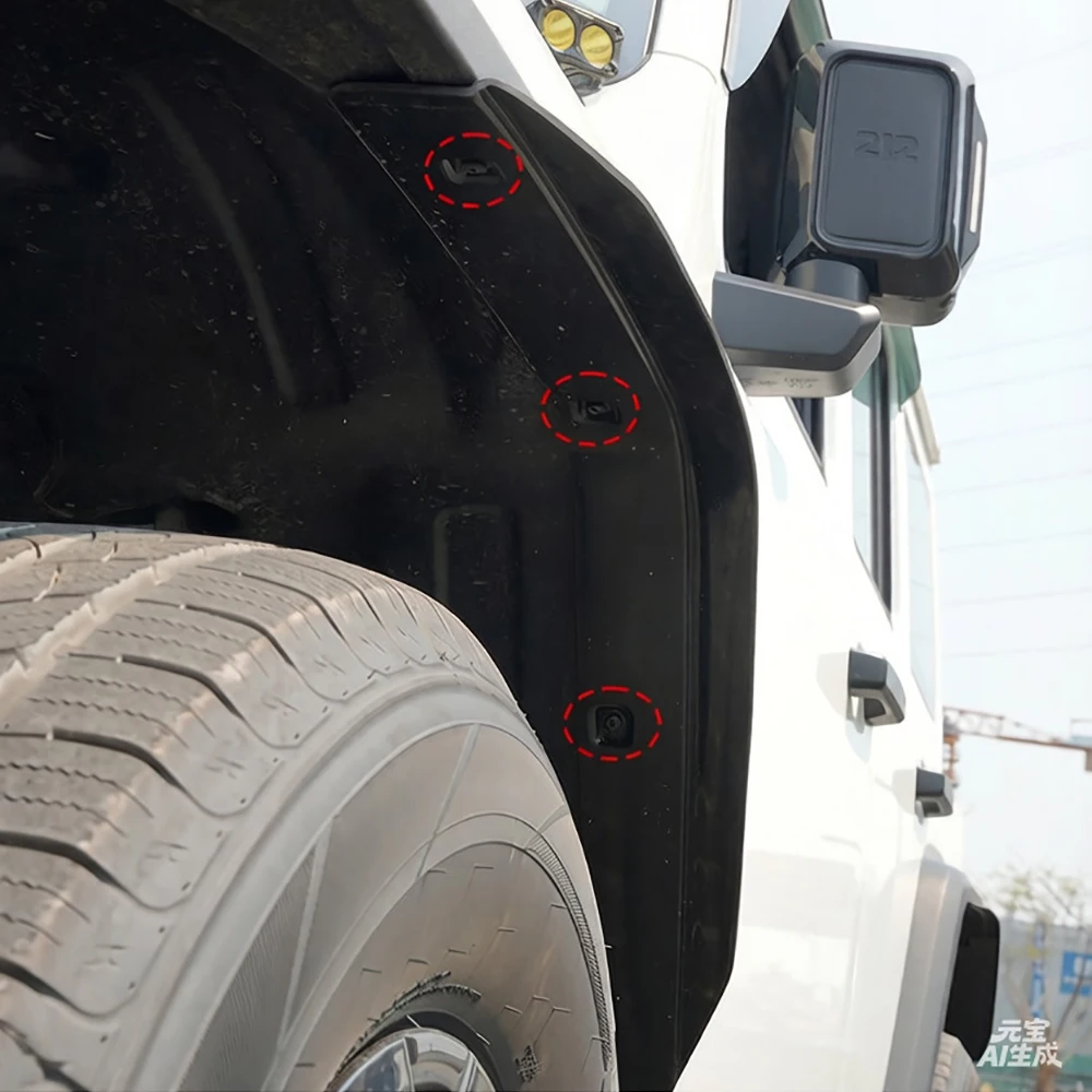 BAIC 212 T01용 개조형 소형 휠 아이브로우, 와이드 바디 소형 휠 아이브로우 장착, 휠 외관 개선, 오프로드 액세서리