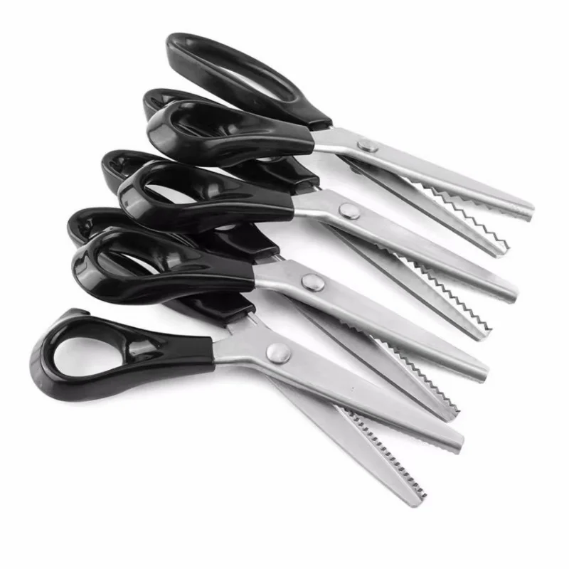 Scissors for Needlework Pinking Shears Needlework Scissors Sewing Fabric Leather Craft Tailor Scissors For Sewing 3