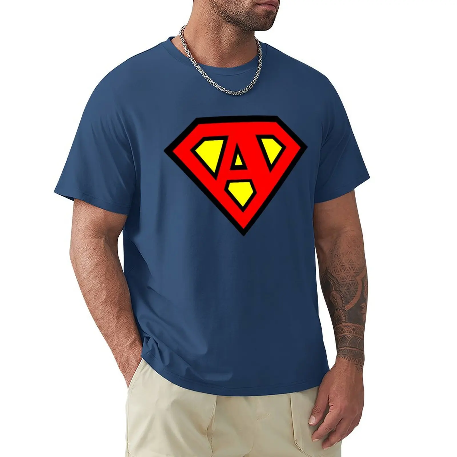 

Super Letters T-Shirt funnys sports fans boys animal print funny t shirts for men