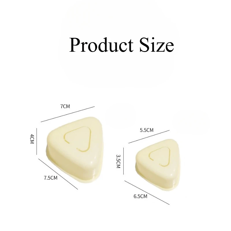 DIY Sushi Mold Onigiri Rice Ball Food Press Triangular Sushi Maker Mold Japanese Home Kitchen Bento Accessories Tools 2PCS sushi mold onigiri mold sushi maker rice ball mold sushi tools
